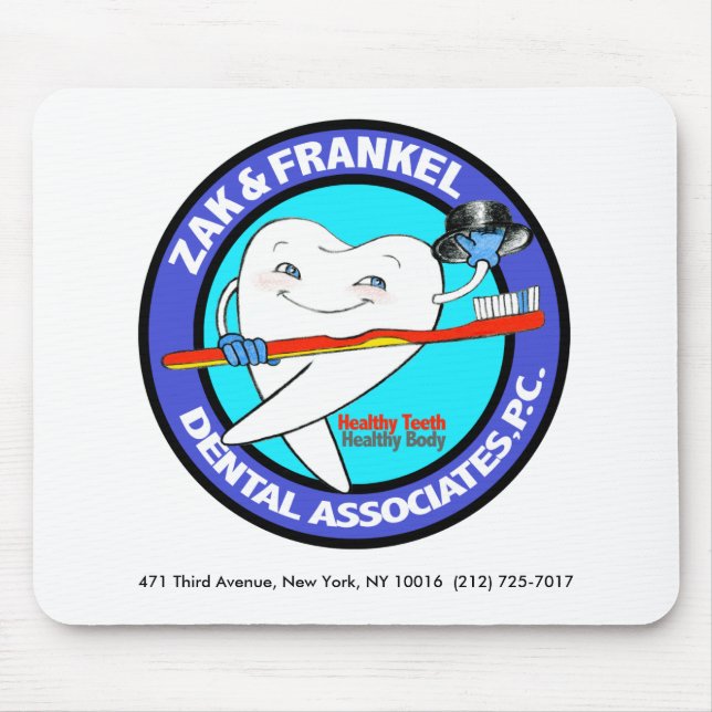 Zak & Frankel Mouse Pad (Front)