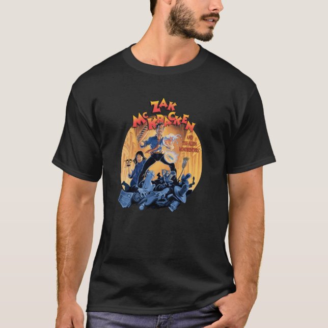 Zak McKracken cutout T-Shirt (Front)