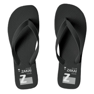 Zakai Personalized Name Birthday Flip Flops