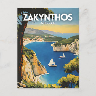 Zakynthos Greece Postcard