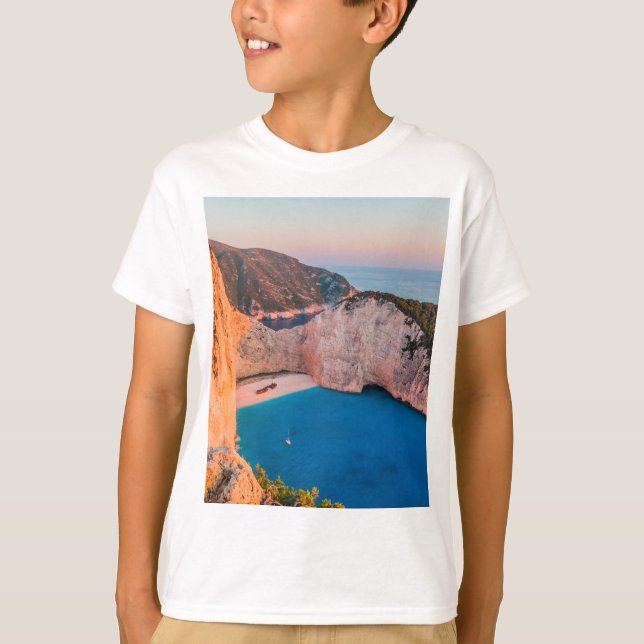 Zakynthos, Greece. T-Shirt (Front)