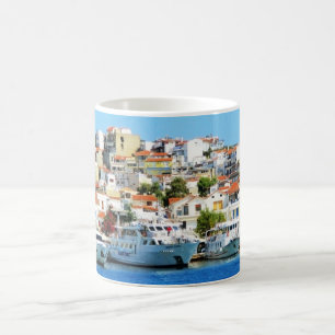 Zakynthos Island Zante Greece Port Marina Summer Coffee Mug