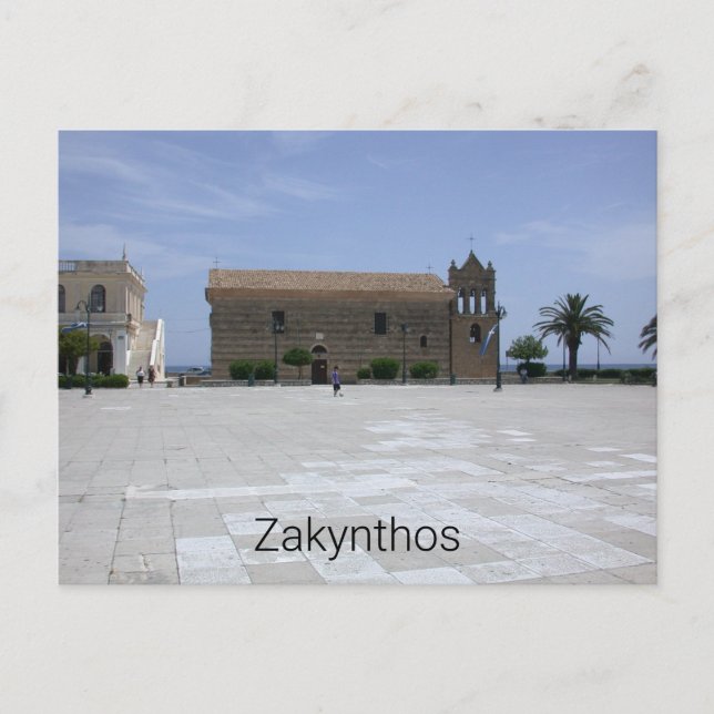 Zakynthos Postcard (Front)
