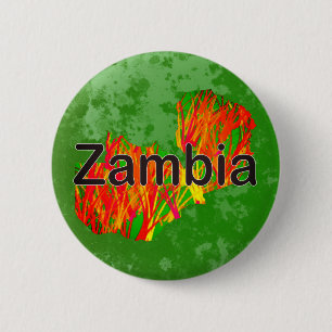 Zambia 2 Inch Round Button