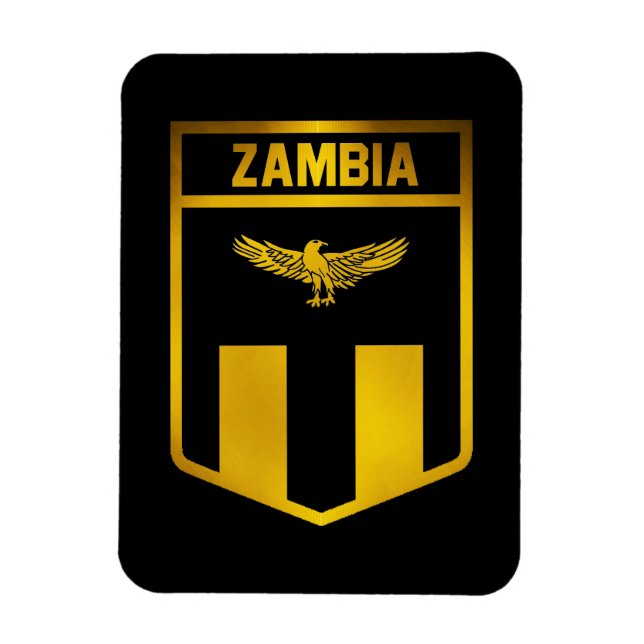 Zambia Emblem Magnet (Vertical)