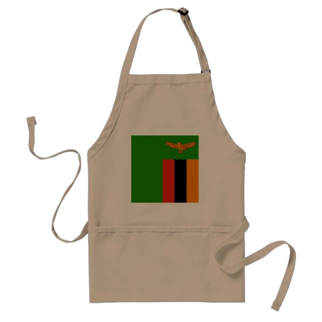 Zambia Flag Standard Apron (Front)