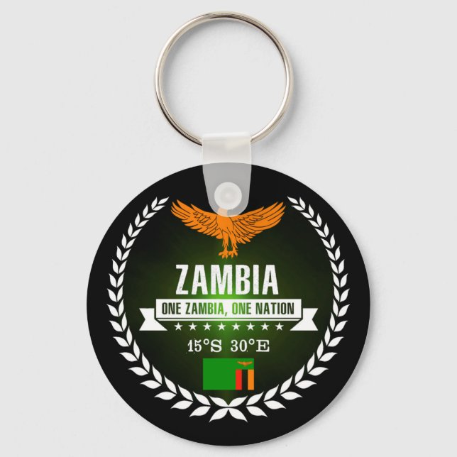 Zambia Keychain (Front)
