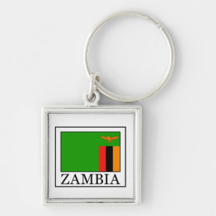 Zambia keychain