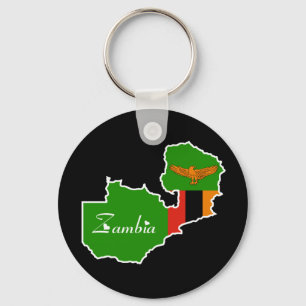 Zambia Keychain