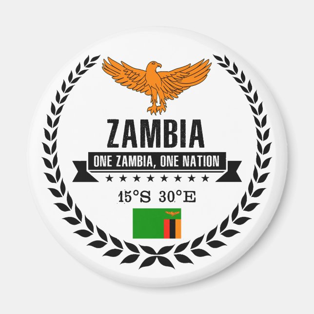 Zambia Magnet (Front)