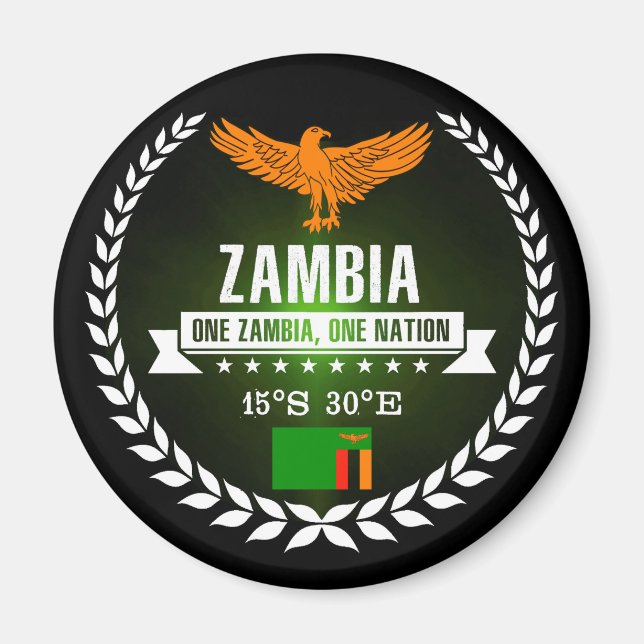 Zambia Magnet (Front)