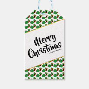 ZAMBIA Merry Christmas Custom Christian Scripture Gift Tags