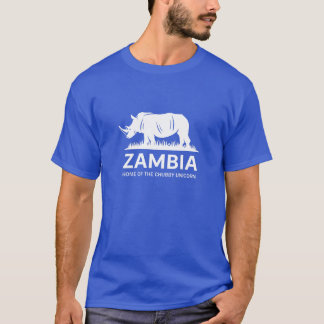 Zambia Rhino Home of the Chubby Unicorn T-Shirt
