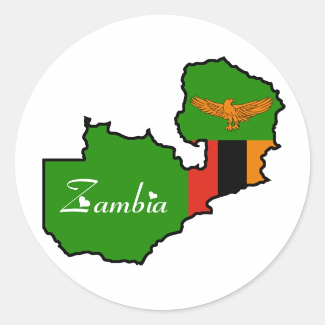 Zambia Sticker (Front)