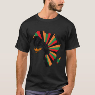 Zambia Zambian Flag Africa Map Ethnic Heritage Bla T-Shirt