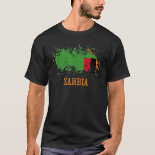 Zambian enthusiasts for Zambia and Zambia T-Shirt