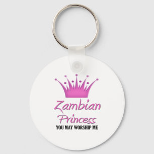 Zambian Princess Keychain