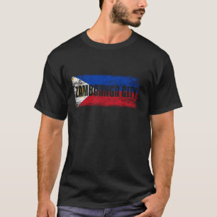 ZAMBOANGA CITY PHILIPPINES, ITS PROUD FILIPINO FLA T-Shirt