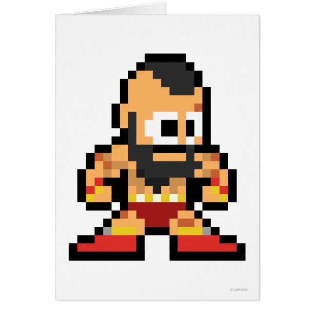Zangief à 8 bits (Devant)
