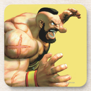 Zangief Ready to Grab Coaster