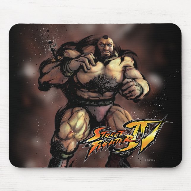 Zangief Stance Mouse Pad (Front)