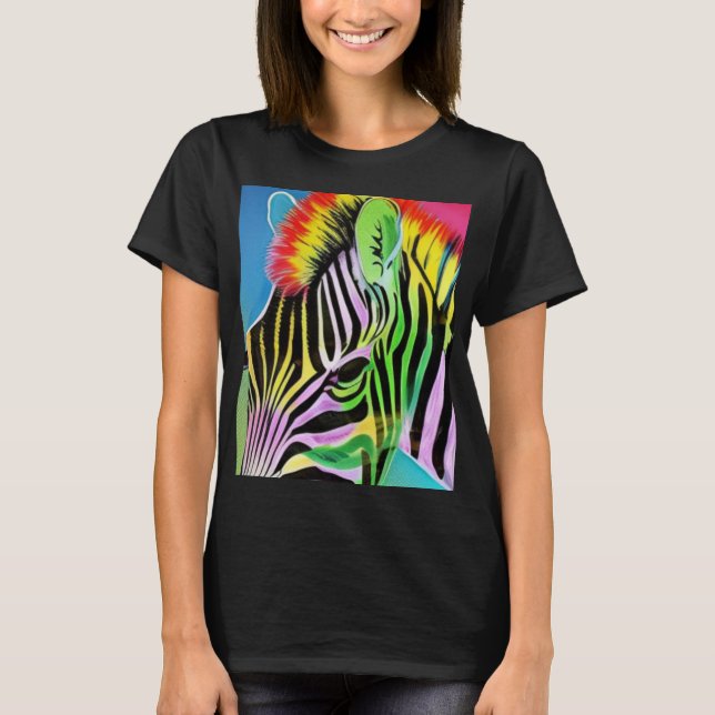 Zany Zebra T-Shirt (Front)