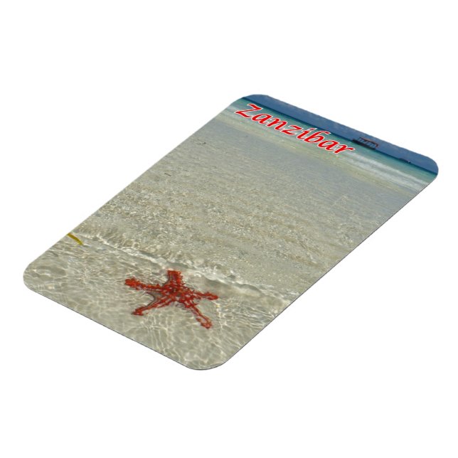 Zanzibar - Sea View - Starfish - Magnet (Left Side)