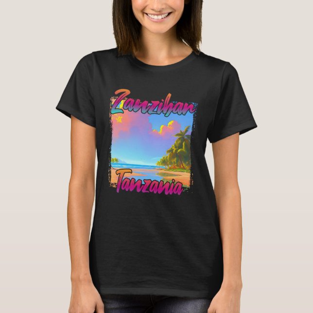 Zanzibar Sunset T-Shirt (Front)