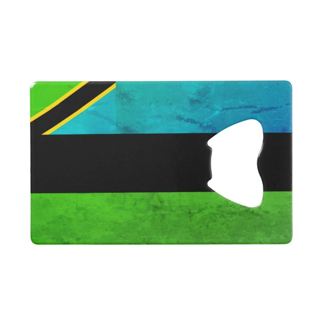 Zanzibar, Tanzania Credit Card Bottle Opener (Front (Horizontal))