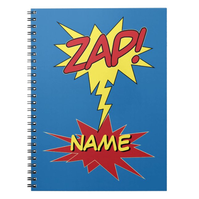ZAP! custom notebook (Front)