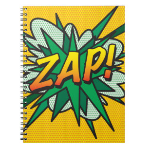 ZAP Fun Retro Comic Book