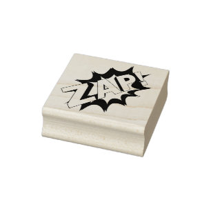 ZAP ! Rubber Stamp