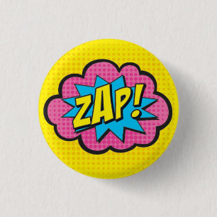 ZAP! Superhero Pin GV2
