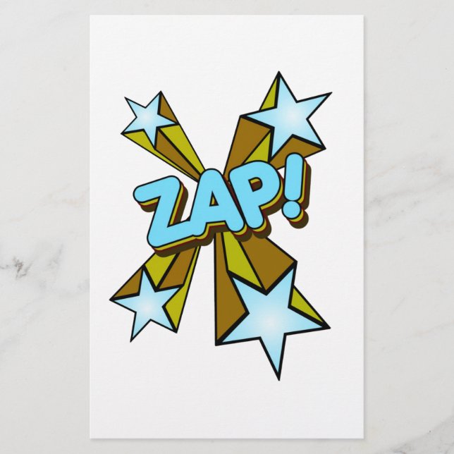 Zap, Zing, Pow! (Front)