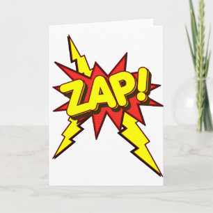 Zap, Zing, Pow! Card