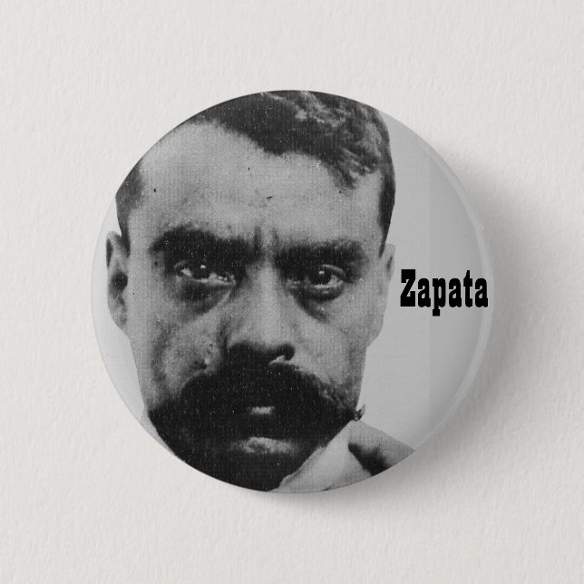 zapata divisa (button) 2 inch round button (Front)