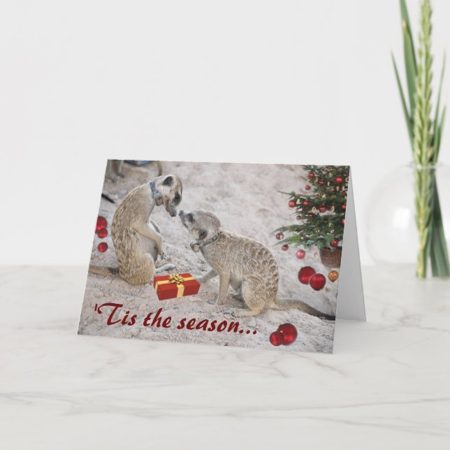 Zaphod and Monkulus Season's Greetings - Card (Front)