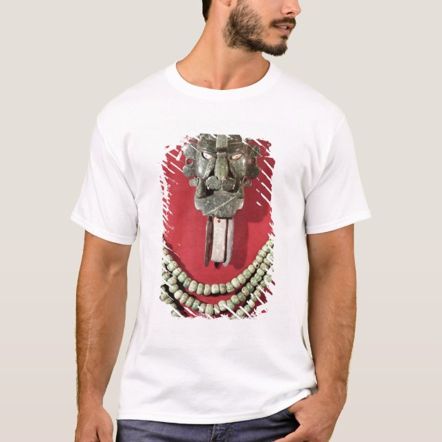 Zapotec pectoral the form of  mask representing T-Shirt (Front)