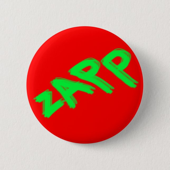 Zapp, 1960's Batman Nostalgia 2 Inch Round Button (Front)