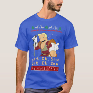 Zapp Brannigan Let It Snu Christmas  T-Shirt
