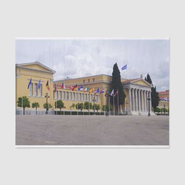 Zappeion – Athens Tissue Paper (Front)