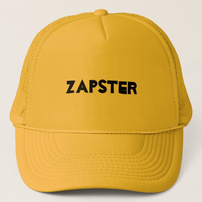 zapster  trucker hat (Front)