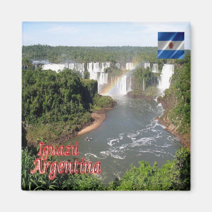 zAR009 IGUAZU WATERFALLS N.P. Argentina, Fridge Magnet