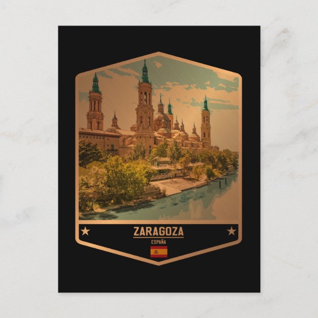 Zaragoza Postcard (Front)