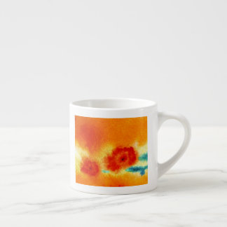 ...zarathustras flowers...art by Jutta Gabriel... Espresso Cup