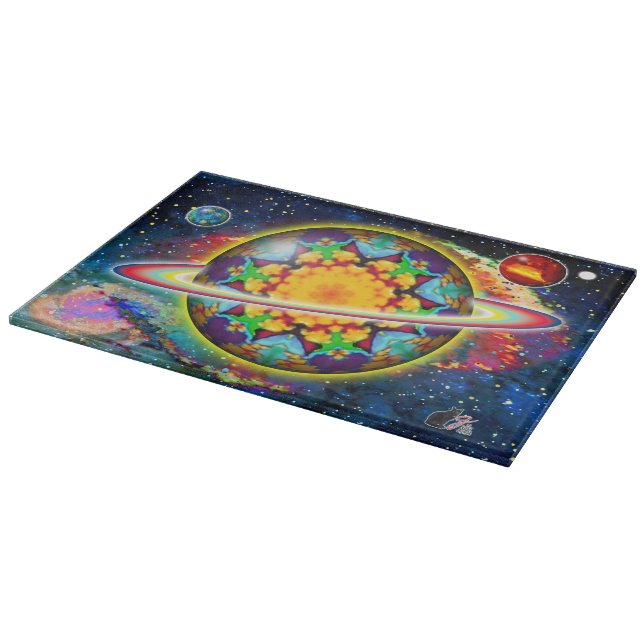Zargon Orbz Kaleid Cutting Board (Corner)