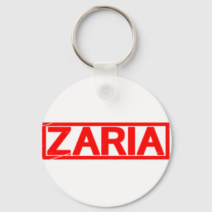 Zaria Stamp Keychain
