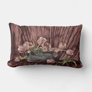 Zarte Tulpen Lumbar Pillow