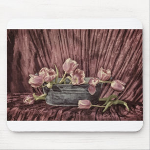 Zarte Tulpen Mouse Pad