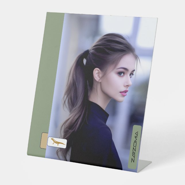 ZARZOMIA PEDESTAL SIGN (Front)